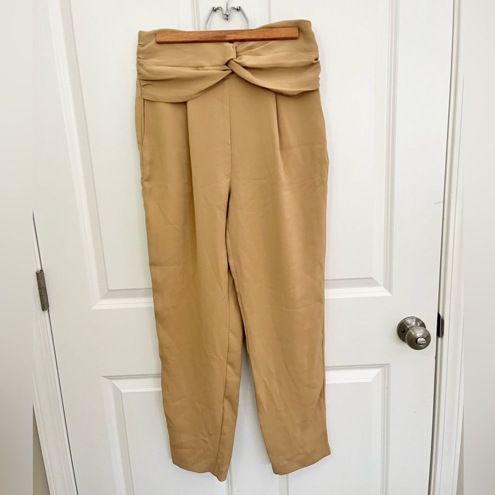 Nwt joie amorete camel balloon cropped pants